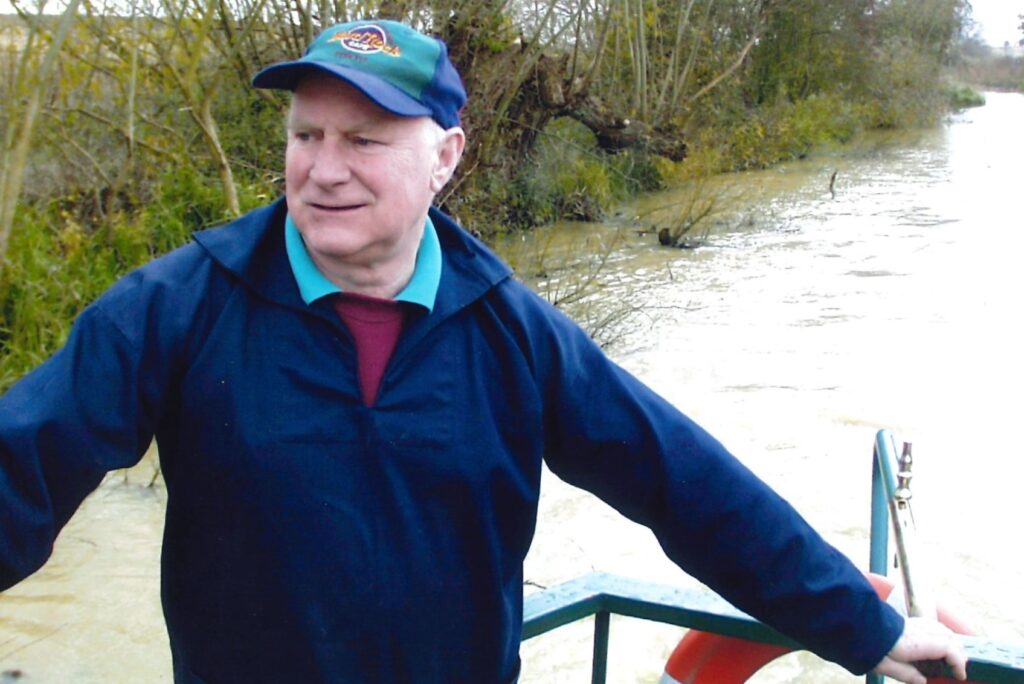 Airey william holding photo