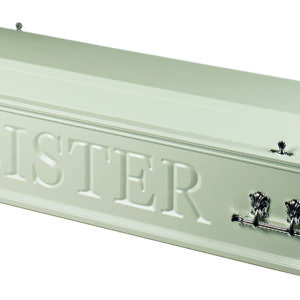 Britannia casket full lid white