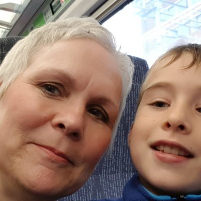 Callum & auntie jackie