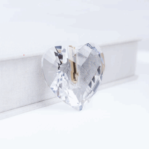 Crystal memorial gold