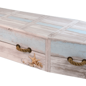 Driftwood coffin