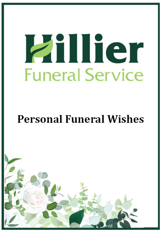 Funeral Wishes - Hillier Funeral Service