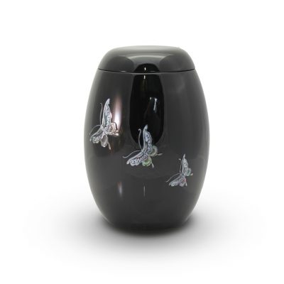 GFU 208 Butterfly Fibreglass Urn