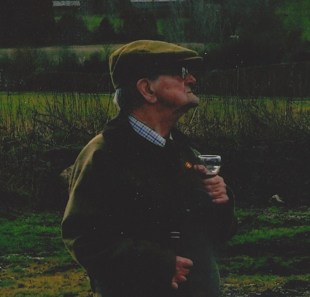 Hawkins hubert holding photo