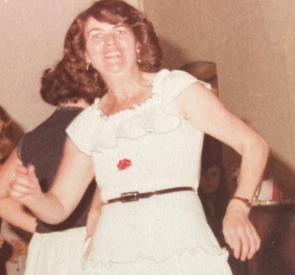 Lewis josephine maureen oos and holding photo