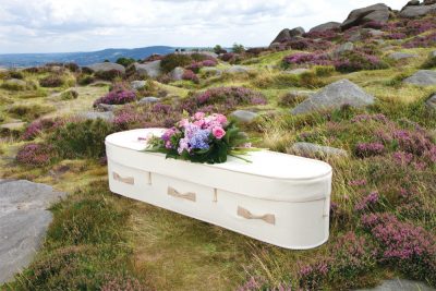 Netural Woollen Coffin