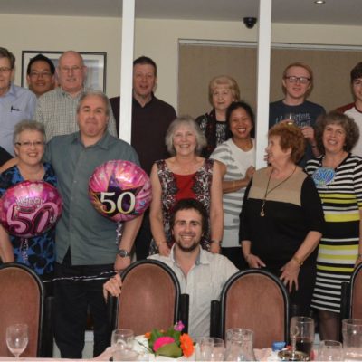 Ron and family at wongs