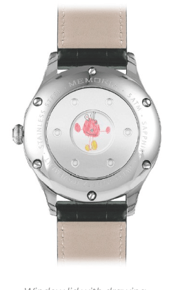 Window lid with drawing Window lid with drawing