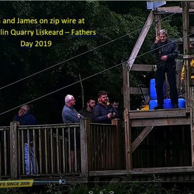 Zip wire 1 ron and james fathers day 2019