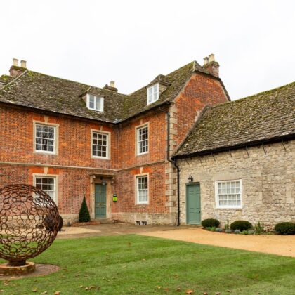 Lime kiln house outside