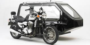 Triumph Motorbike and Sidecar Hearse