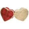 Bespoke heart shaped ashes caskets