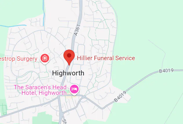 Highworth Map