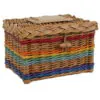 Rainbow light ashes casket