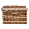 Rectangular polden or quantock ashes casket