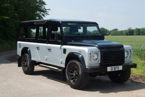 Land rover hearse