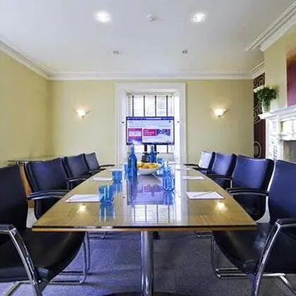 Lime kiln house before interior meeting room