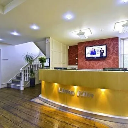 Lime kiln house before reception